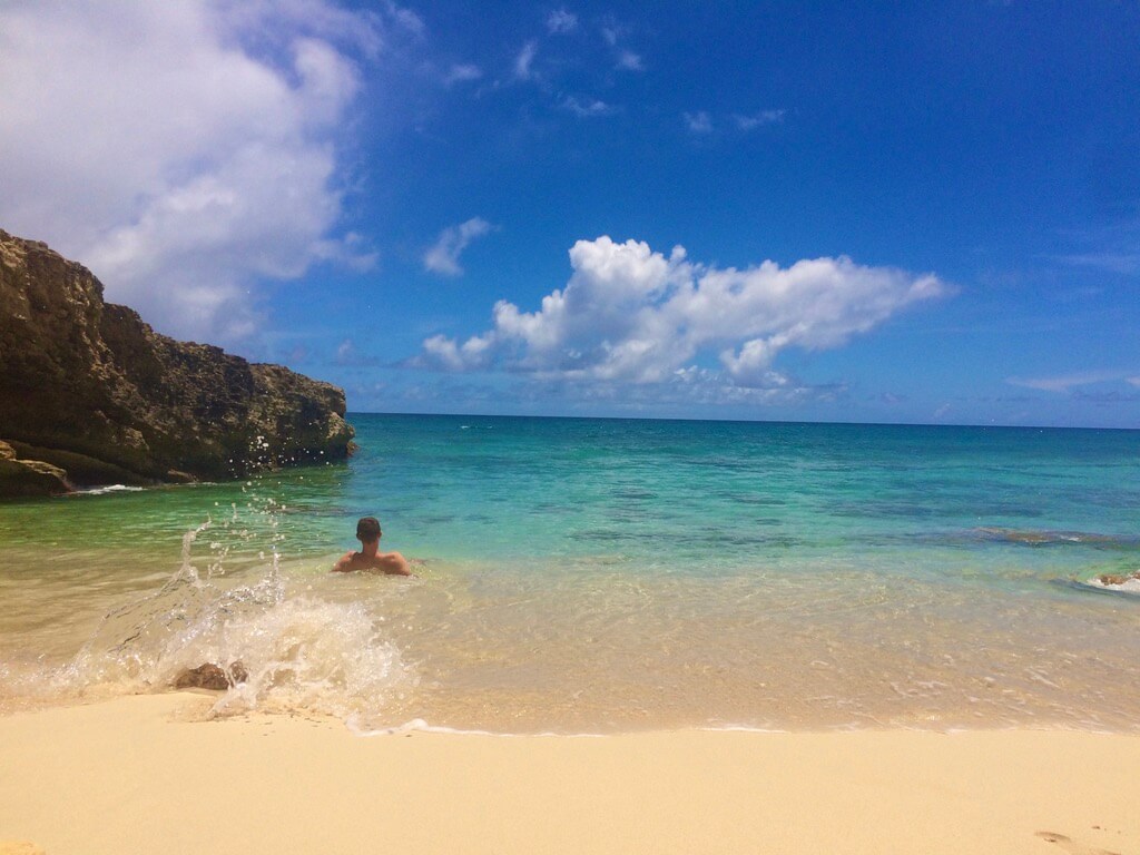 nude beach st martin