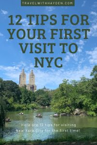 12 Tips For New York City Travel-First Timers In NYC