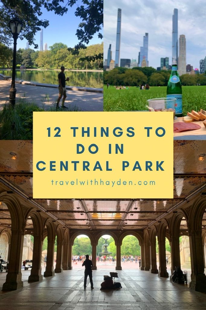 Central Park NYC things to do Pin