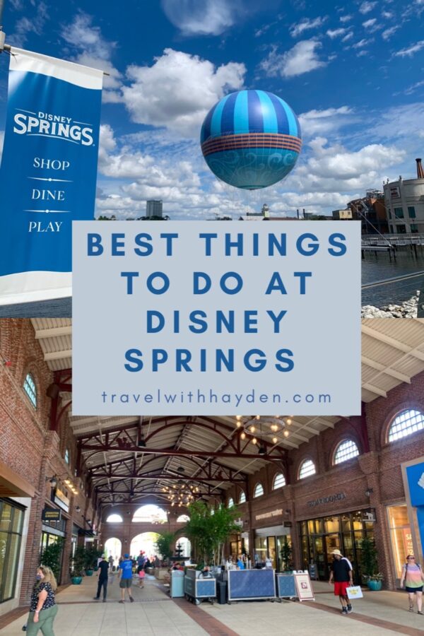 Things to Do at Disney Springs in Orlando Florida