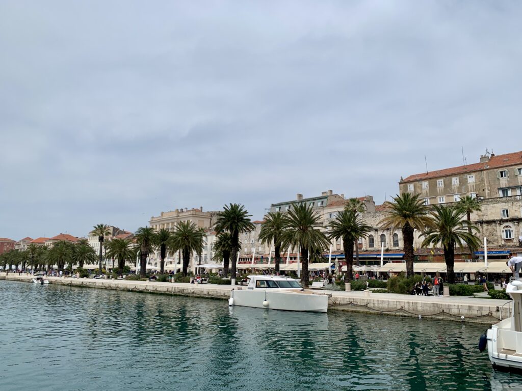 Waterfront Promenade in Split, Croatia