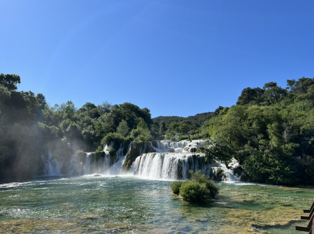 waterfalls in croatia national park