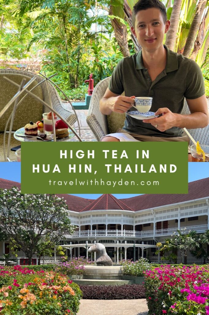 High Tea Service in Hua Hin Thailand