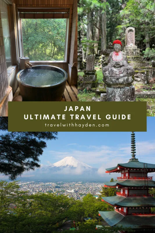Tips for Visiting Japan Pin