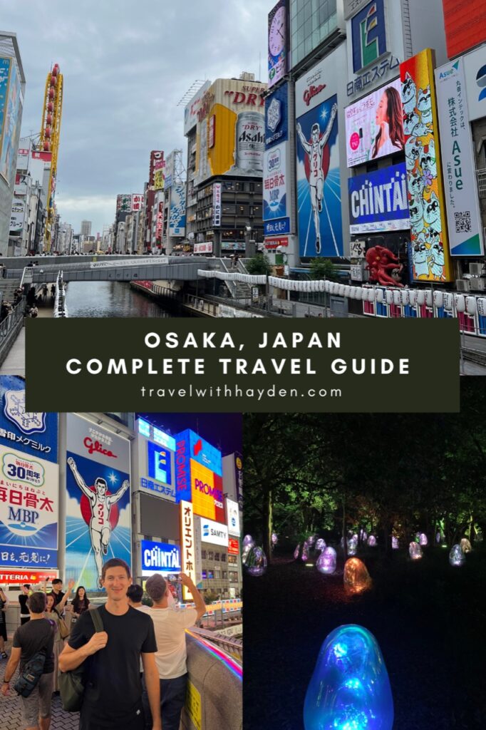 osaka japan travel guide
