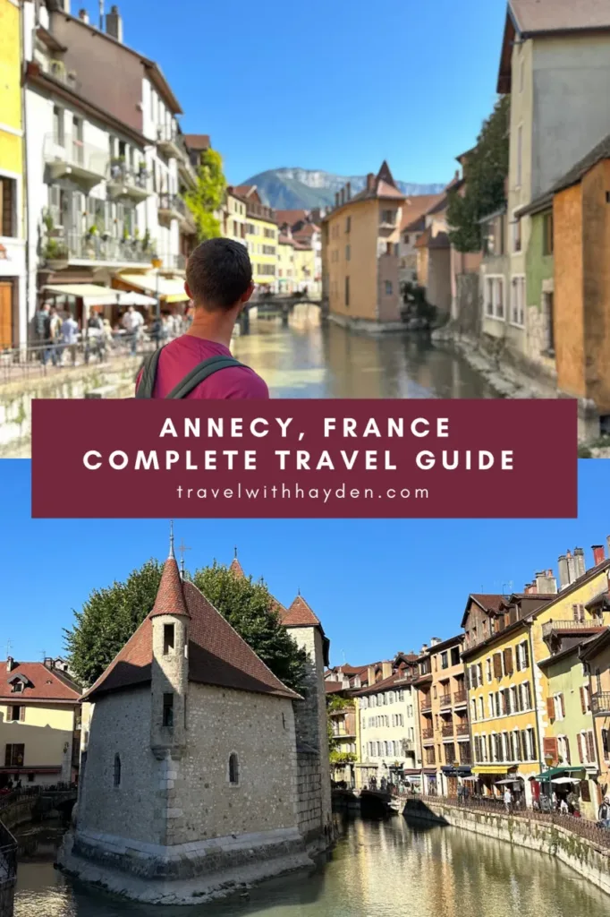 Annecy Travel Guide Pinterest Pin