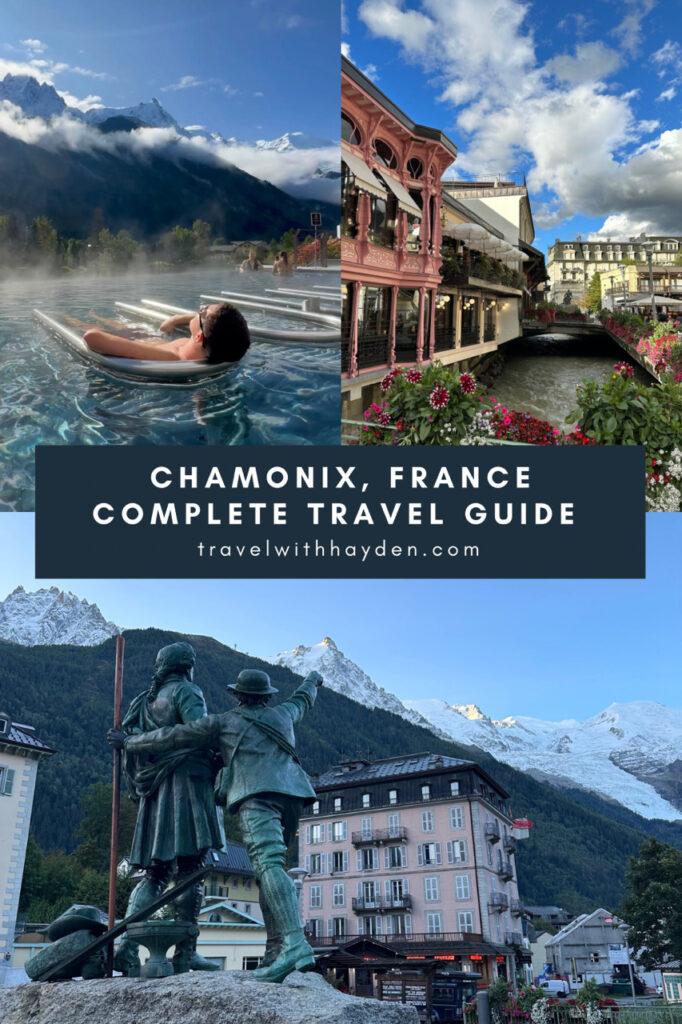 Chamonix Travel Guide Pinterest Pin