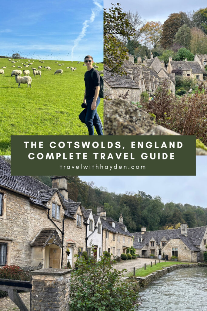 Cotswolds Travel Guide Pin