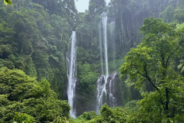 Sekumpul Waterfall in Northern Bali, one of the best places to visit in Bali