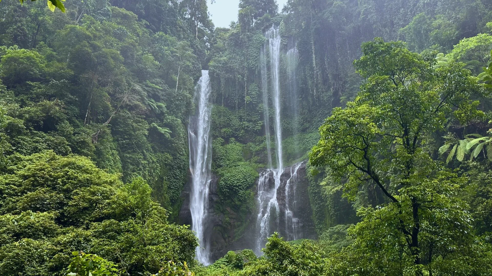 Sekumpul Waterfall in Northern Bali, one of the best places to visit in Bali