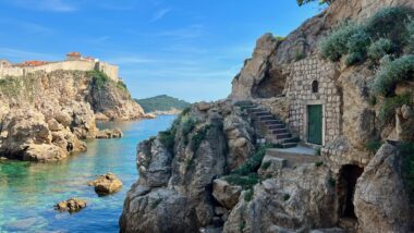old city walls of Dubrovnik, one of the best places to visit in Croatia