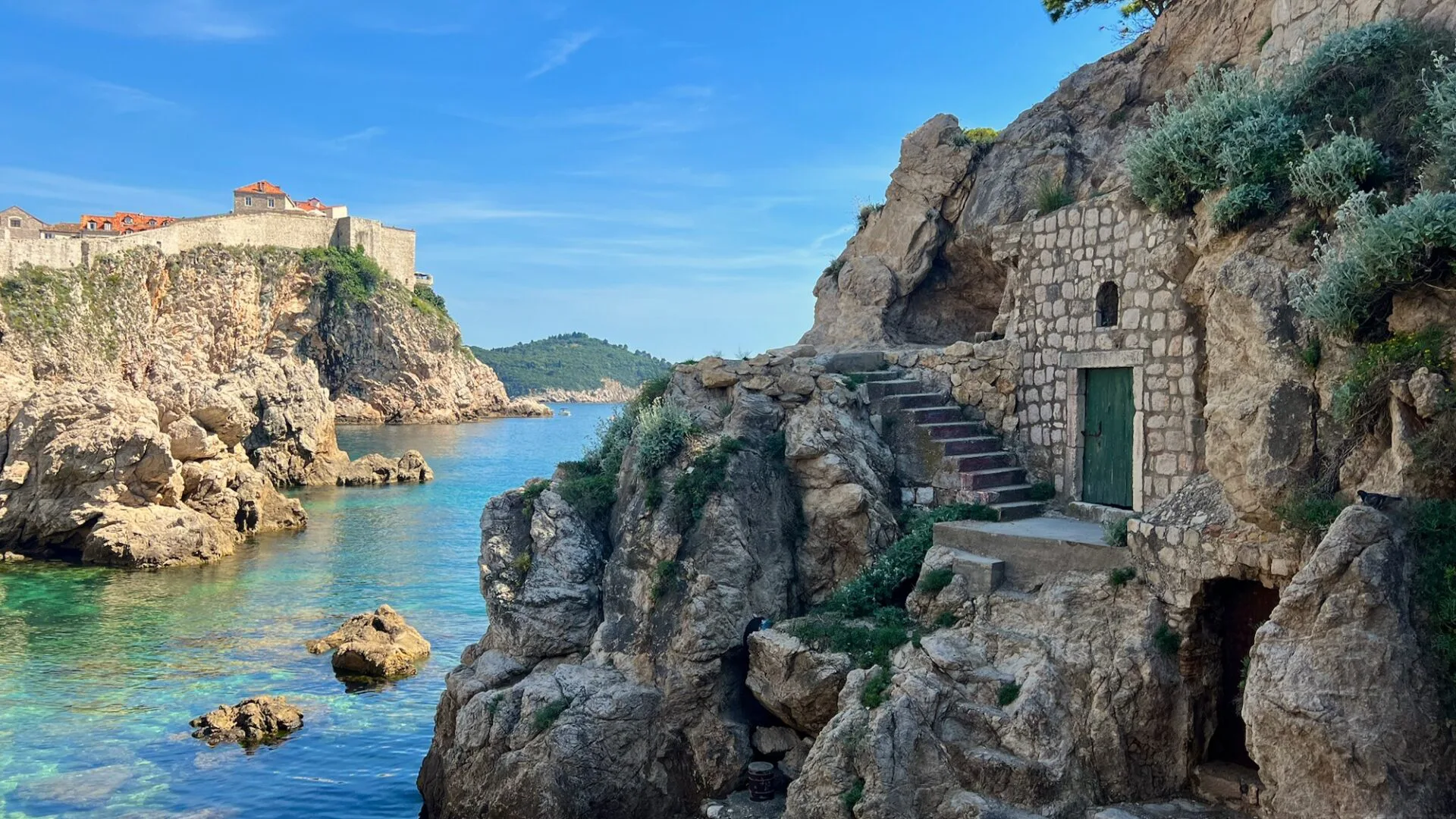 old city walls of Dubrovnik, one of the best places to visit in Croatia