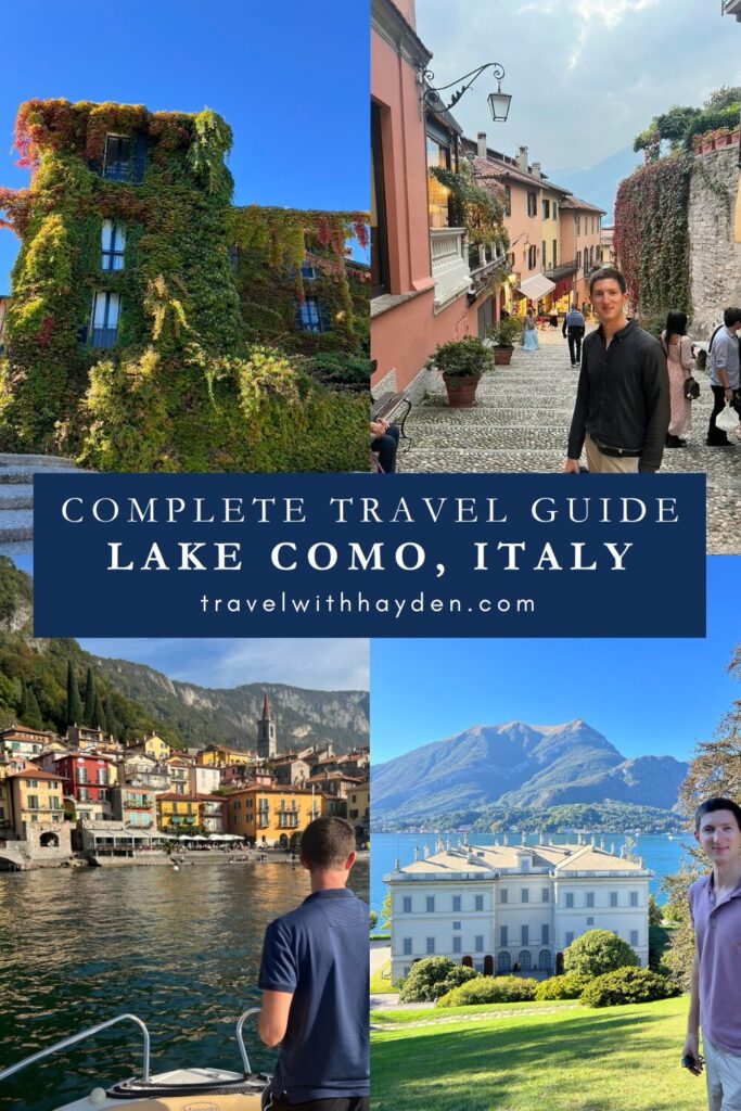 Lake Como Complete Travel Guide Pin