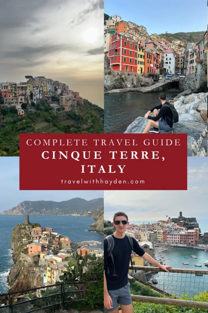Cinque Terre Complete Travel Guide Pin