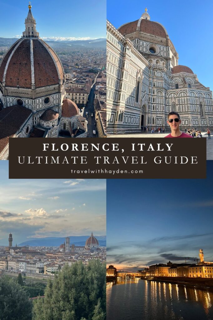 Florence Ultimate Travel Guide Pinterest Pin