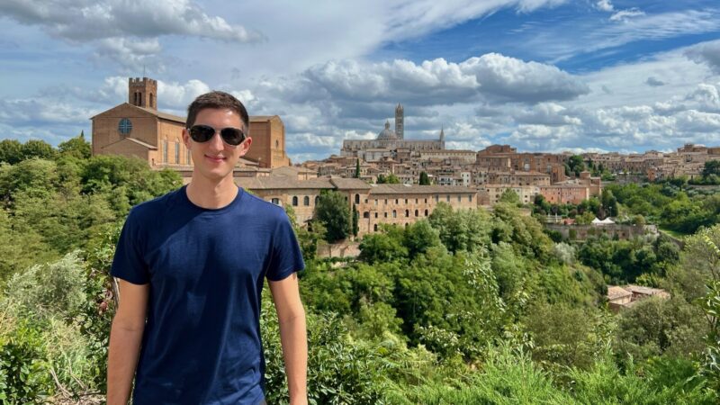Siena, Italy in Tuscany