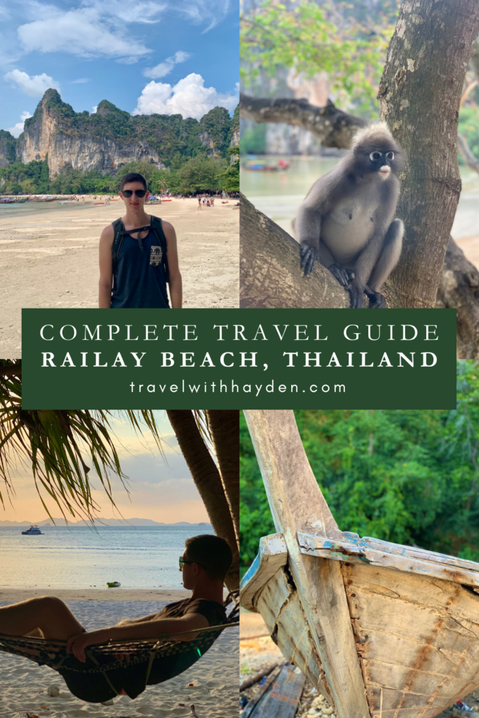 Railay Beach Complete Travel Guide Pinterest Pin