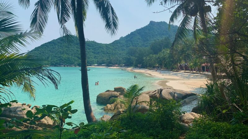 bottle beach in Koh Phangan thailand