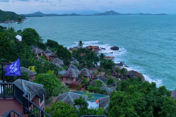 views of the ocean from Koh Samui Thailand