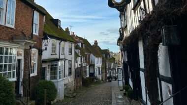 Mermaid Street in Rye England