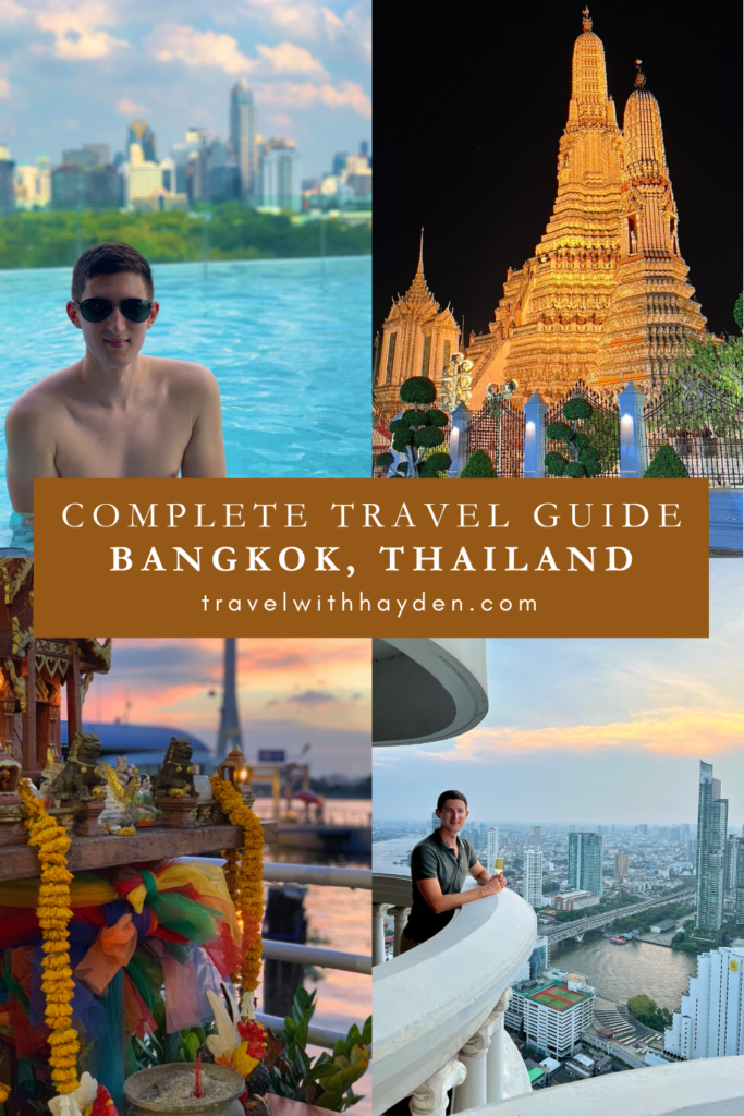 Bangkok Thailand Complete Travel Guide Pinterest Pin