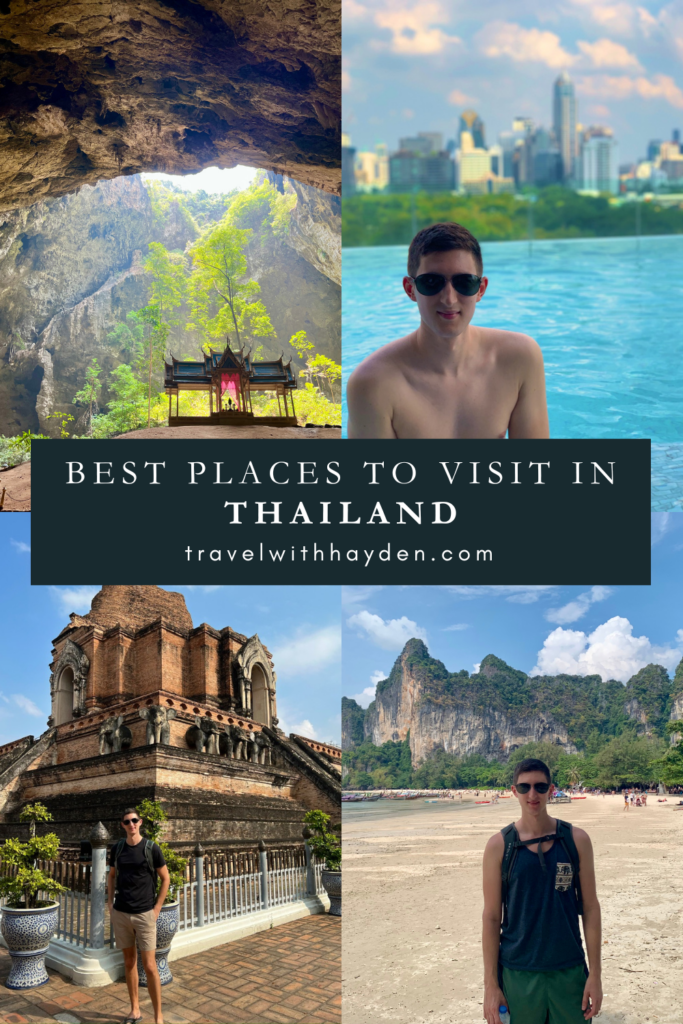 Best Places to Visit in Thailand Pinterest Pin