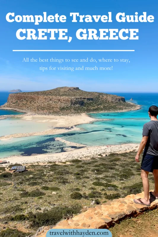 Crete Greece Complete Travel Guide Pin
