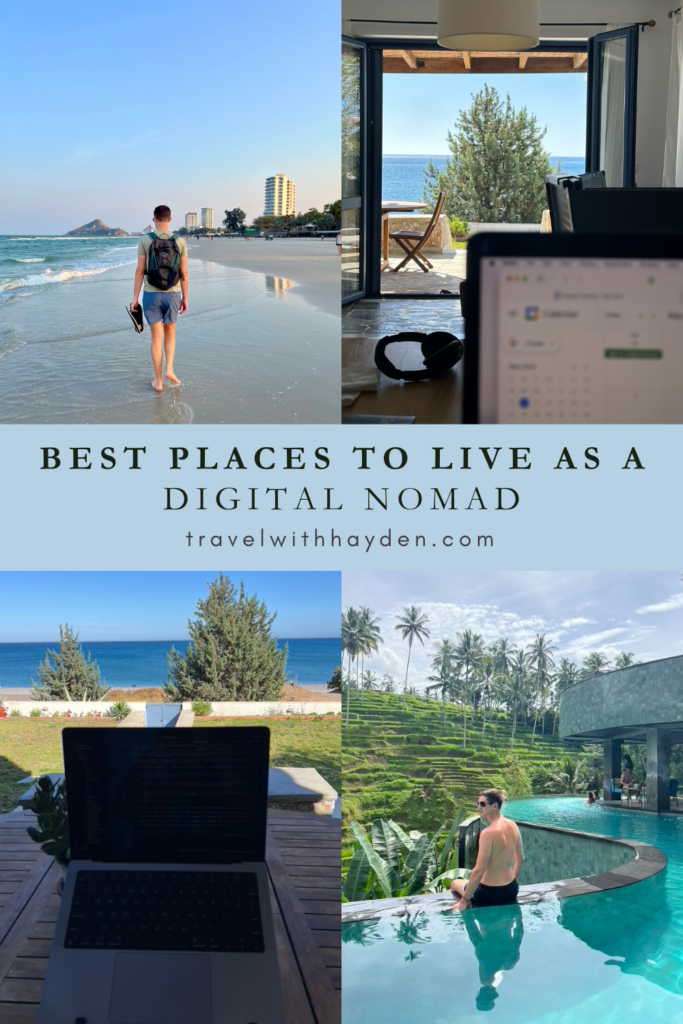 Best Digital Nomad Destinations & Tips Pin