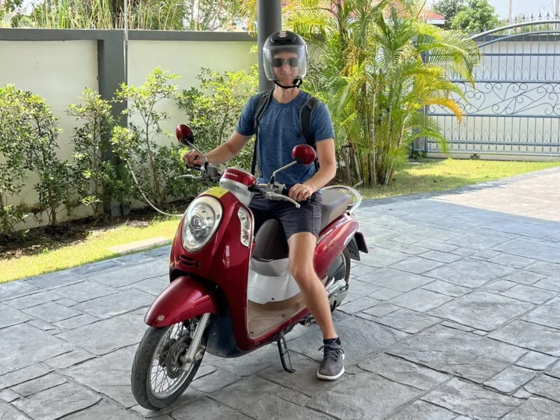 Renting A Scooter in Thailand