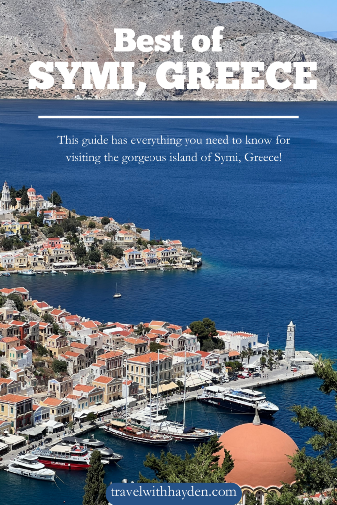 Symi Greece Complete Travel Guide Pinterest Pin