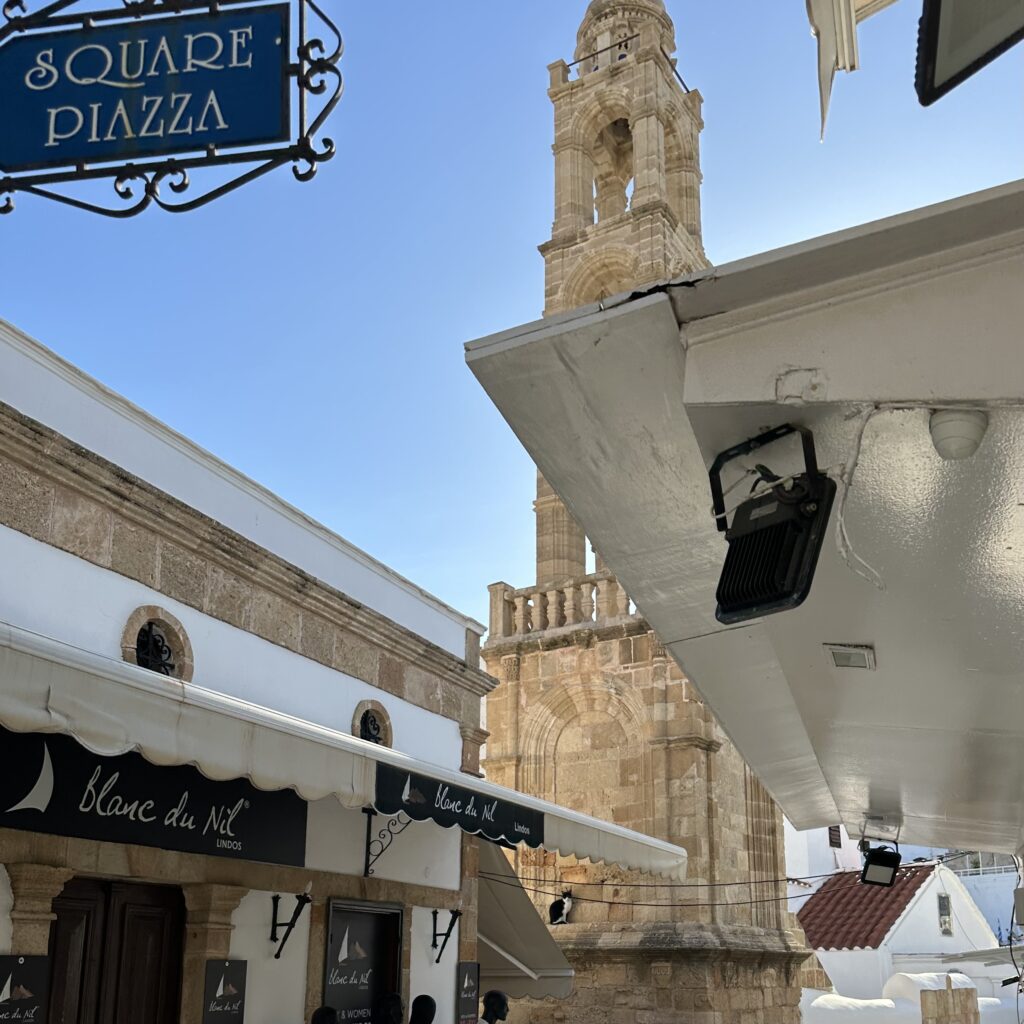 Wandering the Narrow Alleyways of Lindos