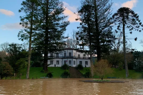 Parque Terra Nostra in the Azores Hot Springs