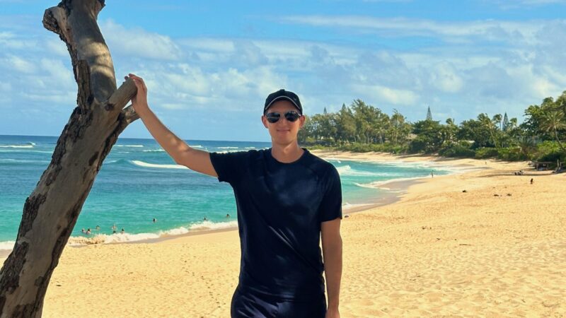 sunset beach views on the north shore of Oahu Hawaii