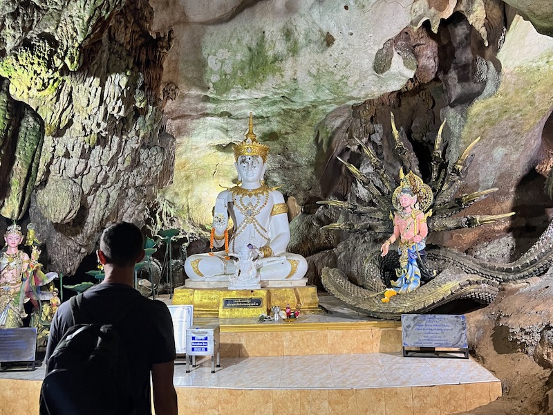 Interior of Chiang Dao Cave