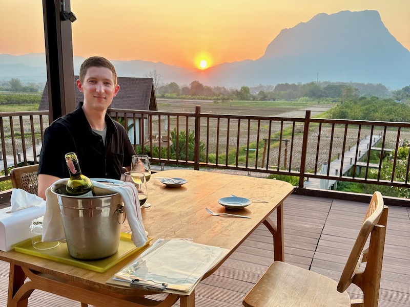 Dining at Onsite Restaurant at Dara Dao Chiang Dao Resort