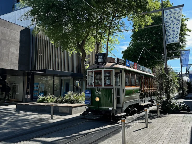 How to Get Around in Christchurch NZ Trolley