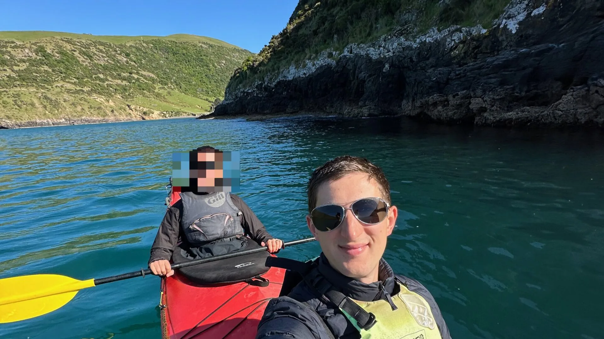 sea kayaking in Akaroa