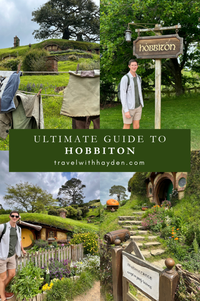 Hobbiton Ultimate Travel Guide Pinterest Pin