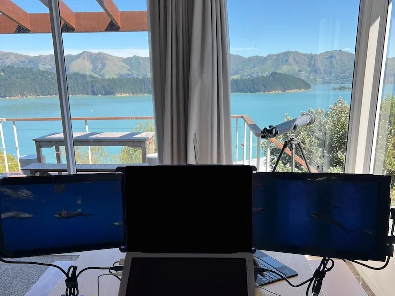 Digital Nomad Stay Charteris Bay New Zealand