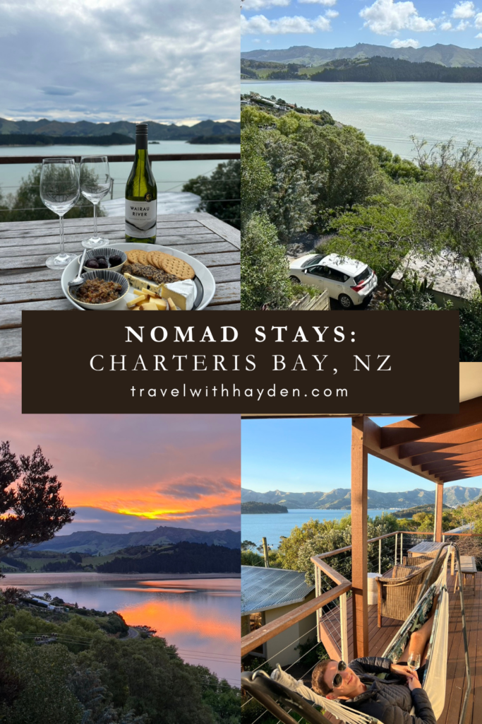 Nomad Stays Charteris Bay New Zealand Pinterest Pin