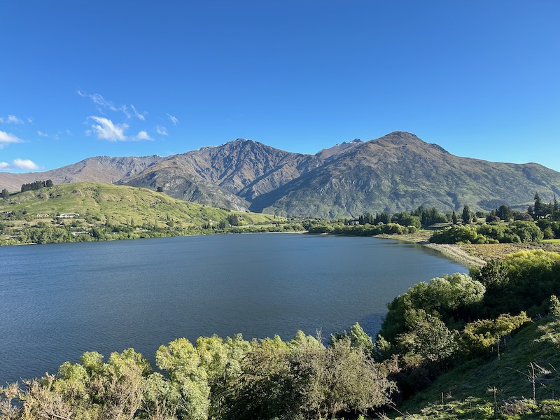 Camping in Lake Hayes Queenstown New Zealand