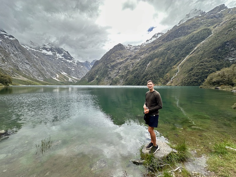 Lake Marian New Zealand Viewpoint