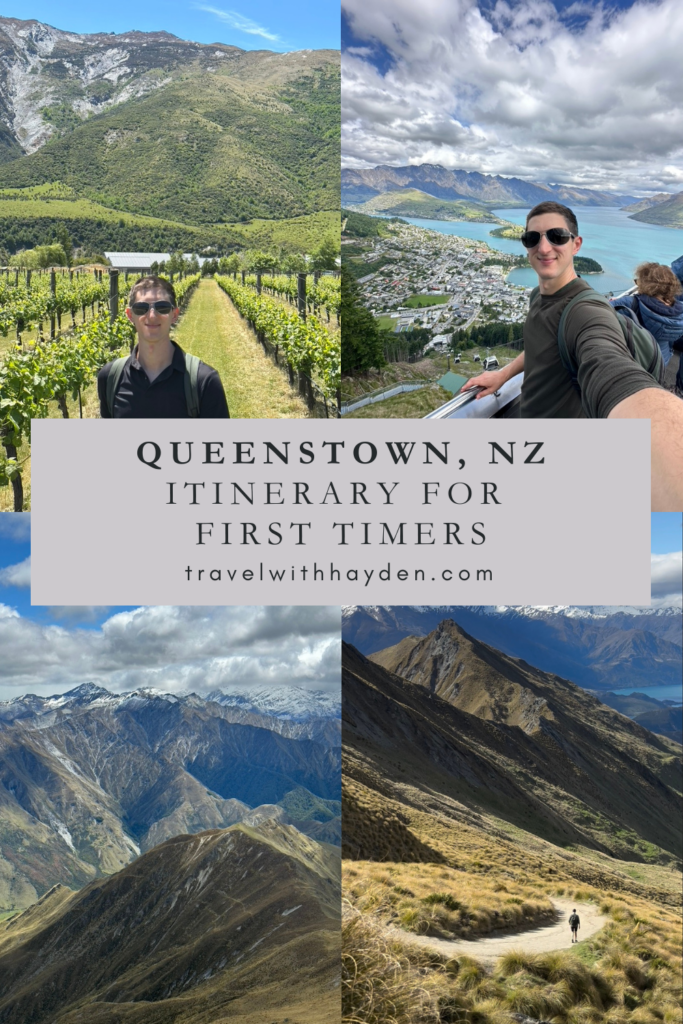 Queenstown for First Timers Itinerary Pin