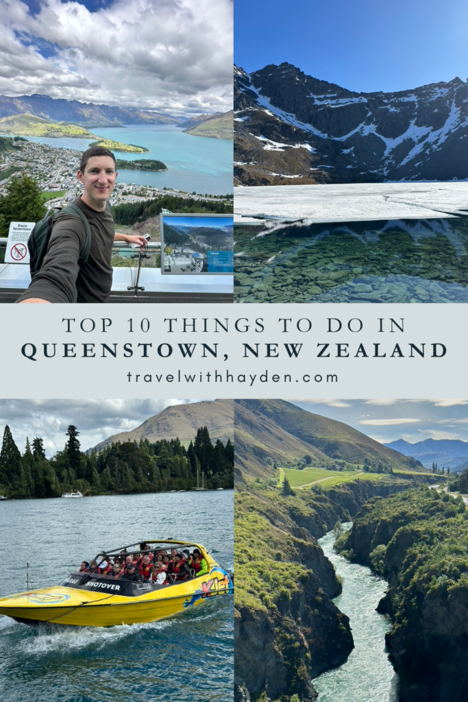 Best Things to Do in Queenstown New Zealand Pinterest Pin