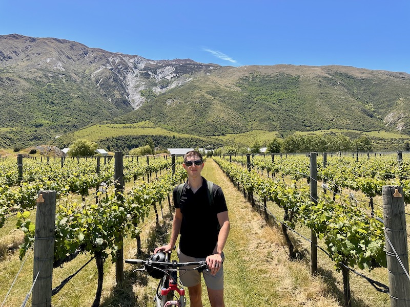 What is the Gibbston Wine Trail in Gibbston Valley New Zealand