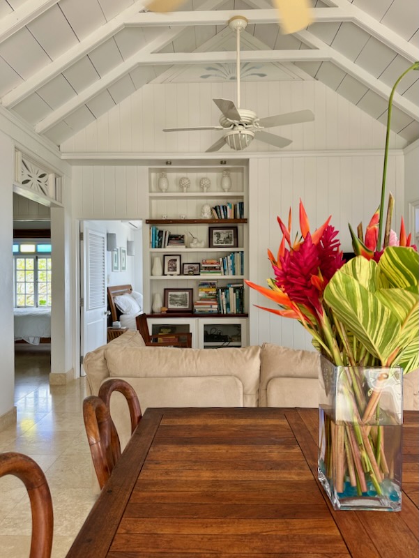 luxury Caribbean villa interior