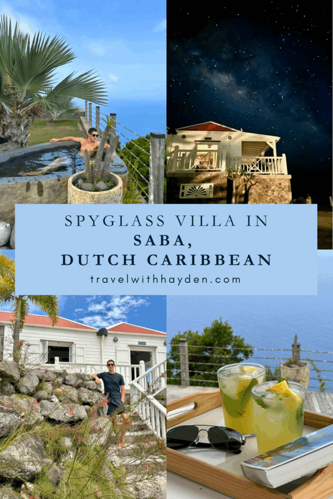 spyglass villa in saba pinterest pin