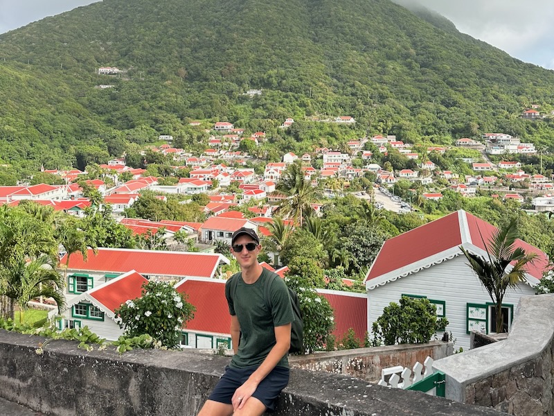 Saba travel guide and tips overlooking Windwardside