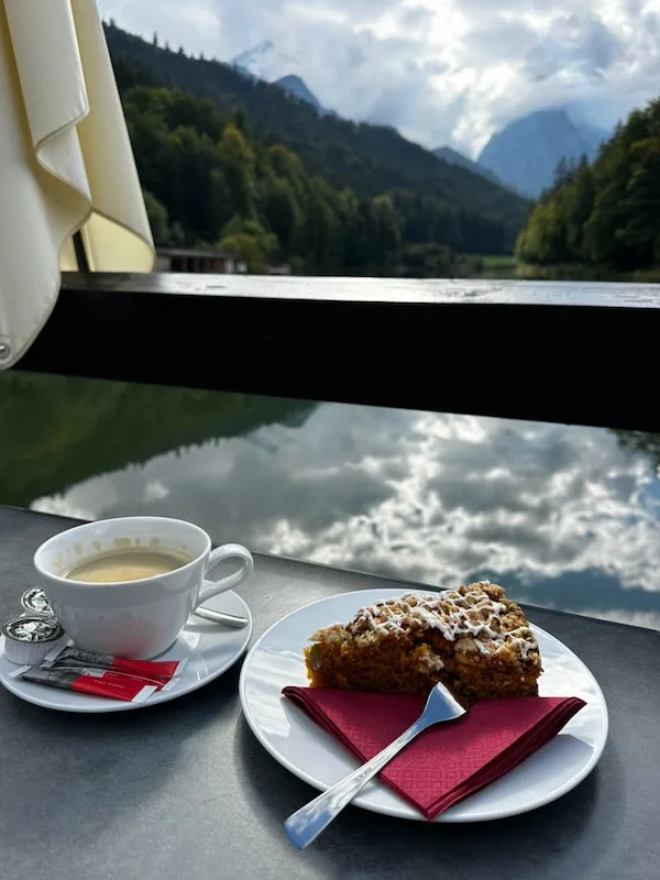 coffee and cake in garmisch-Partenkirchen