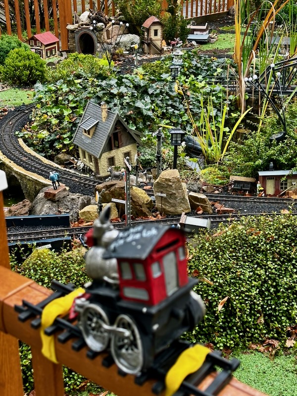 model train town in Garmisch